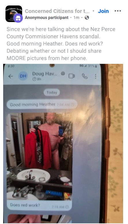 Facebook Post - Anonymous
